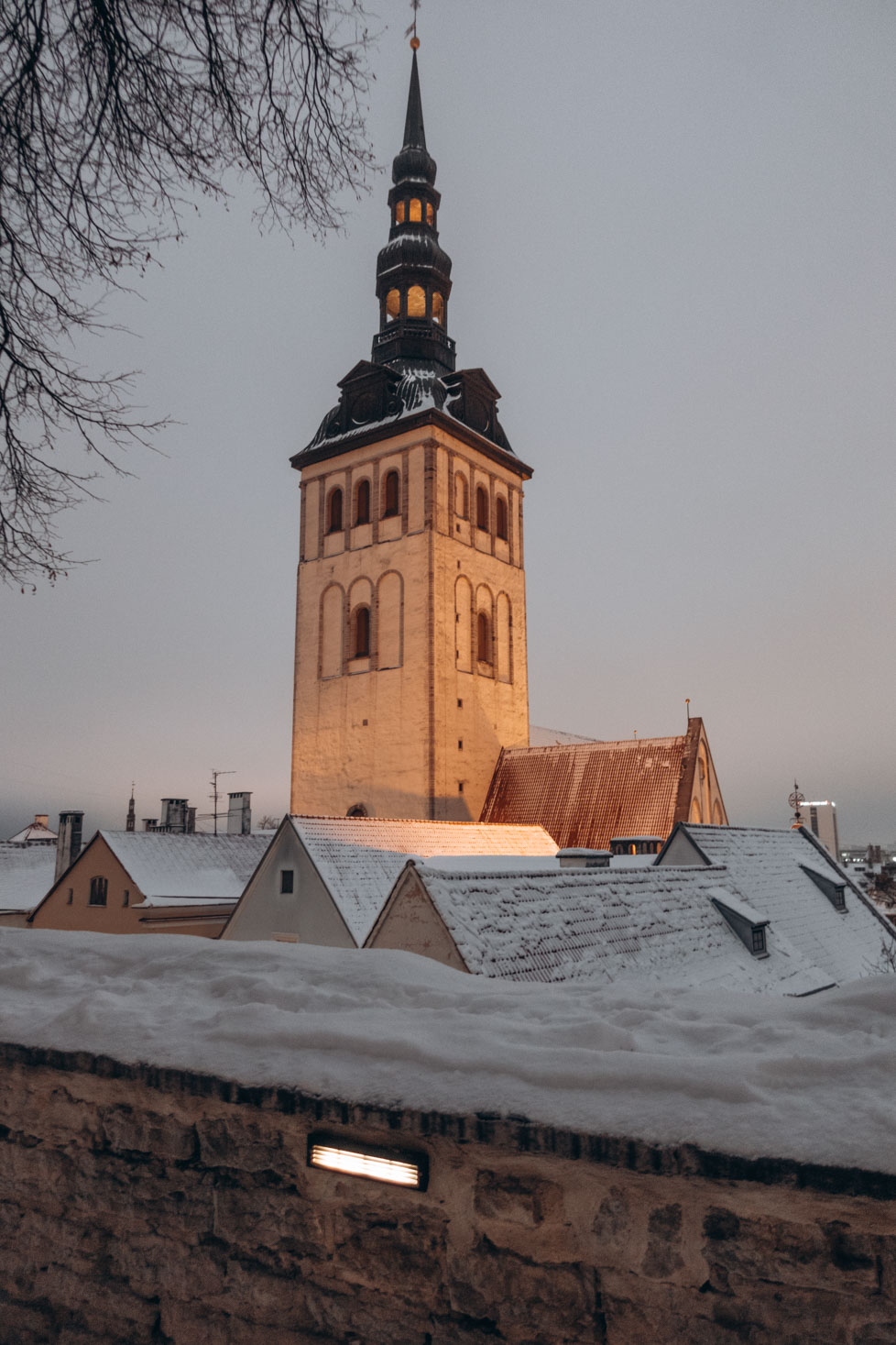 St Olaf's Church in Tallinn