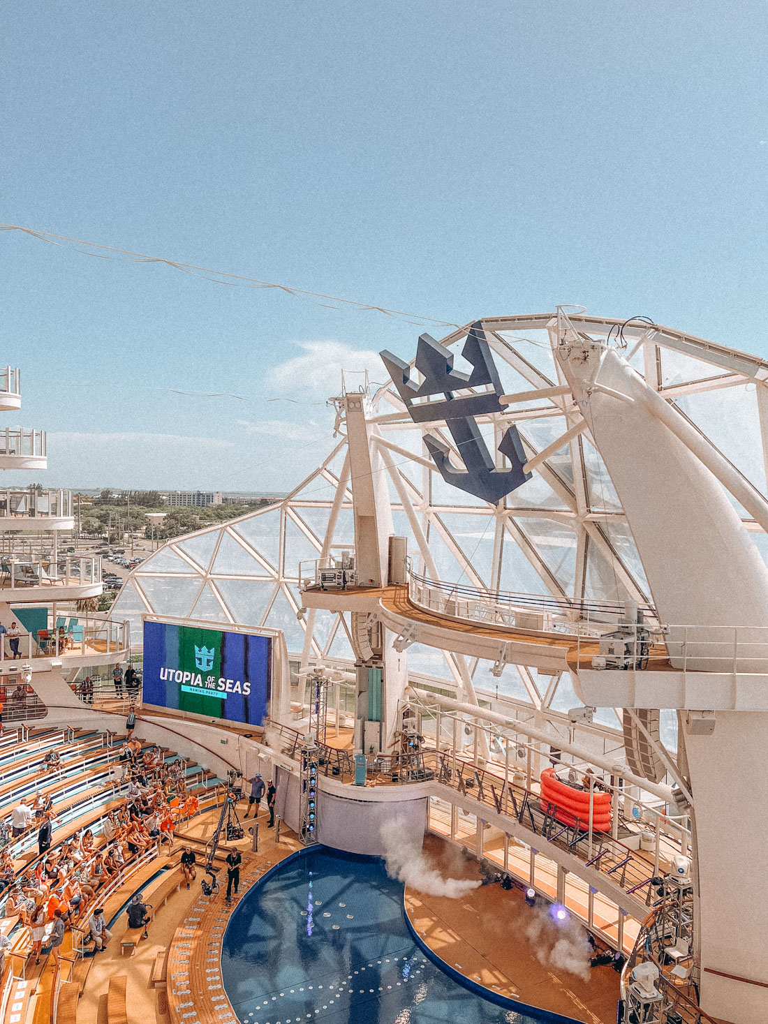 View from AquaTheater Suite on Utopia of the Seas