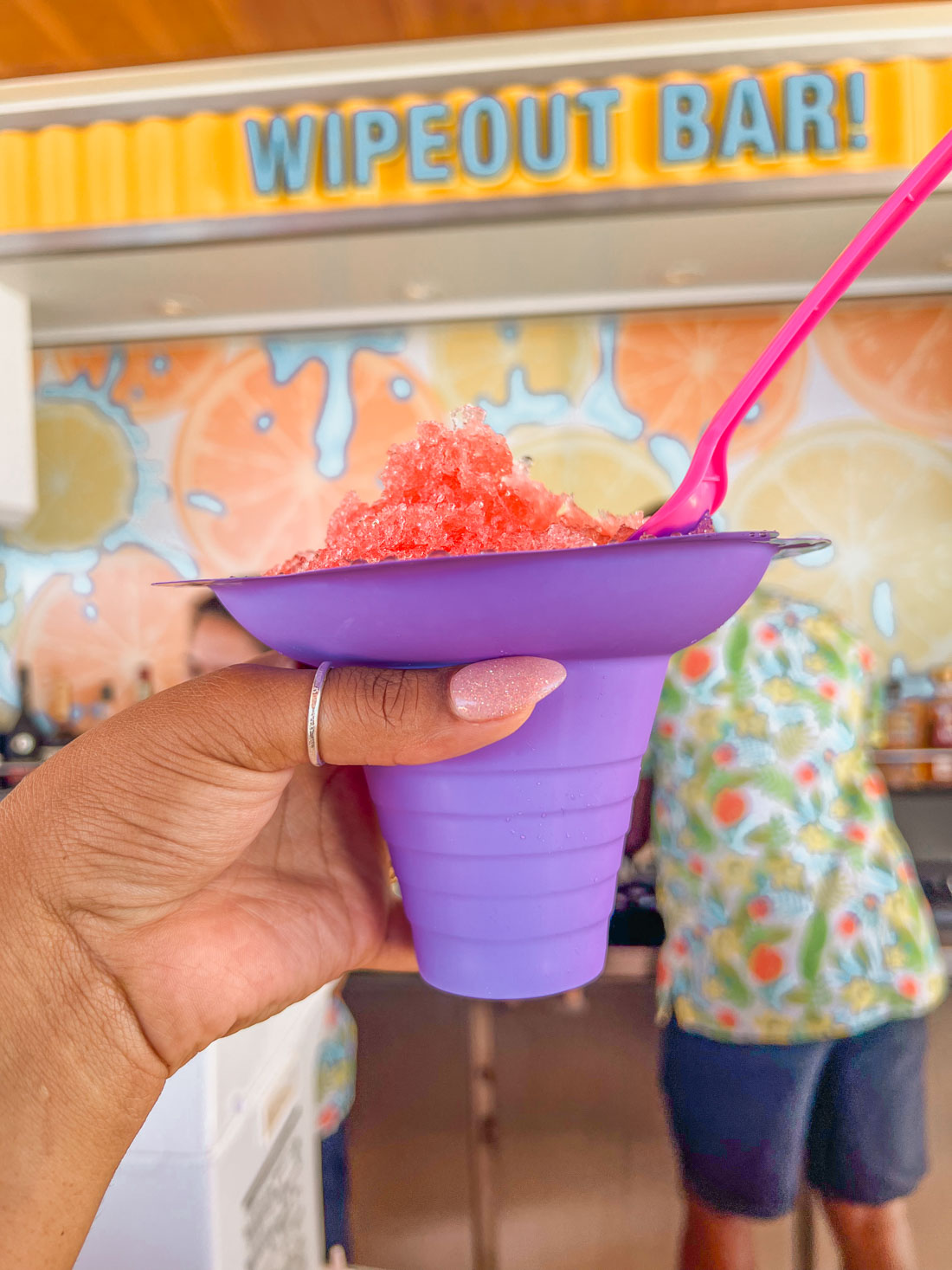 Wipeout Bar Shaved Ice