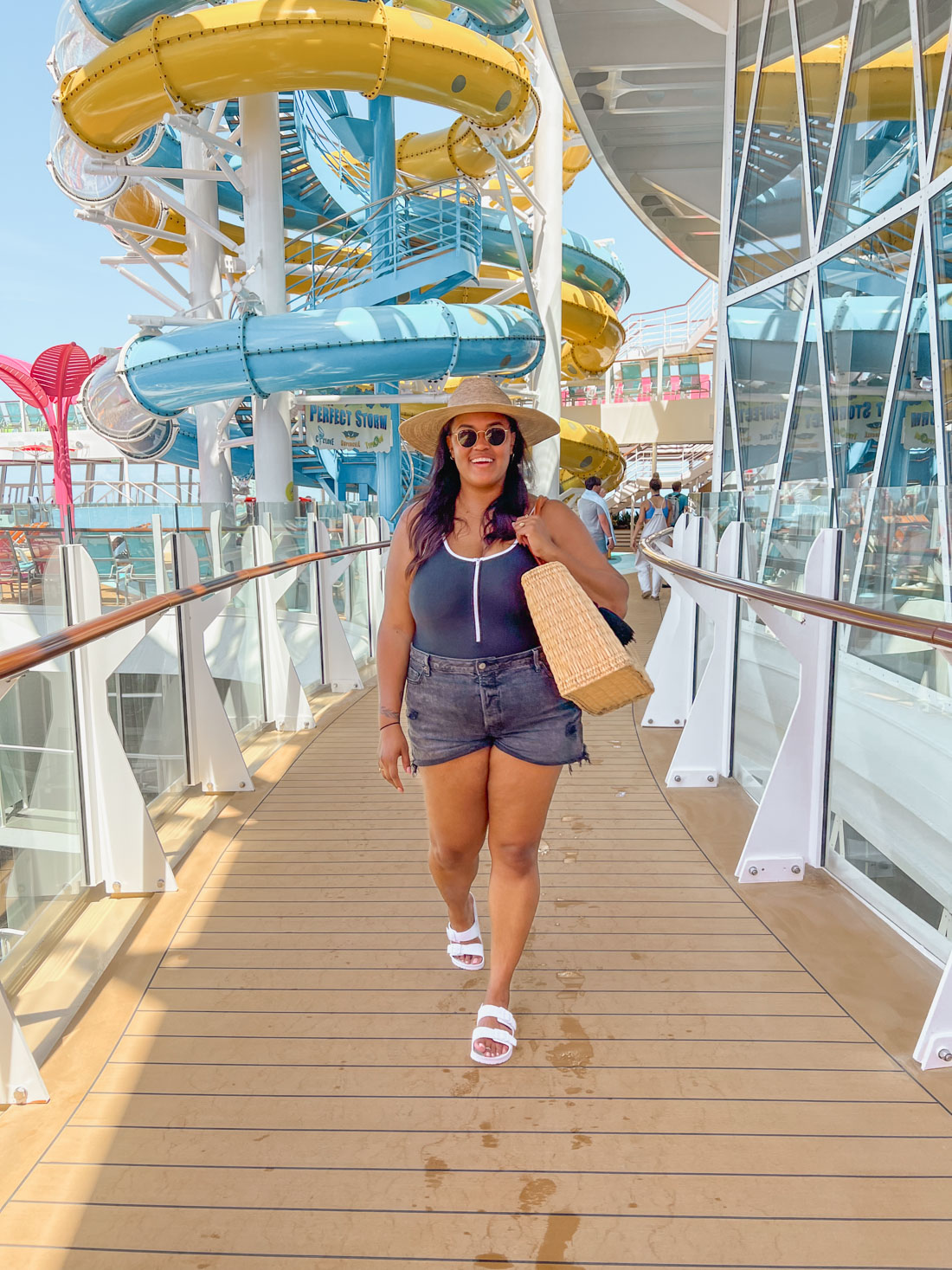 Onboard the Utopia Cruise Ship