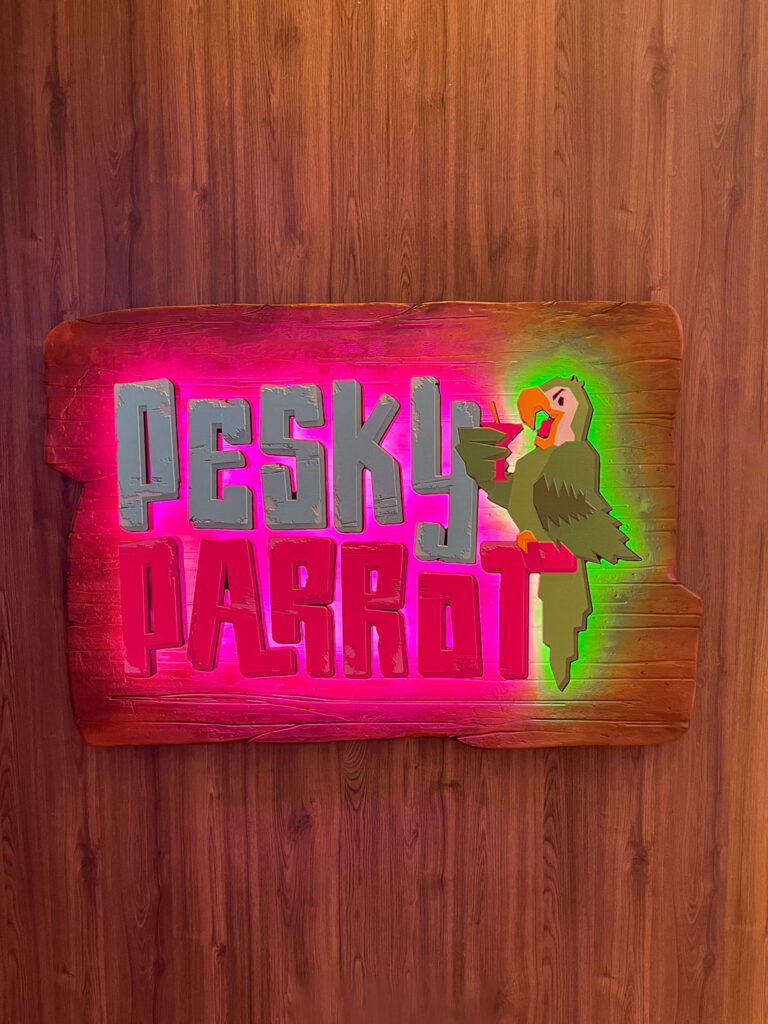 The Pesky Parrot - New Bar on Utopia of the Seas