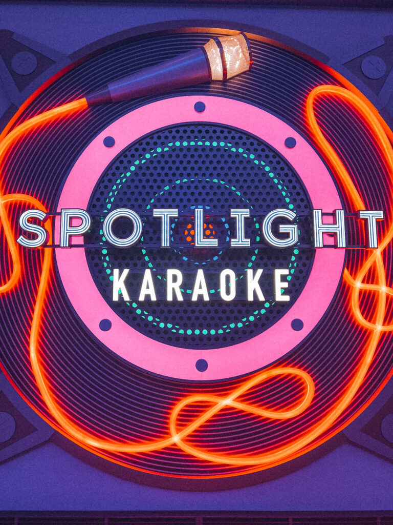 Spotlight karaoke