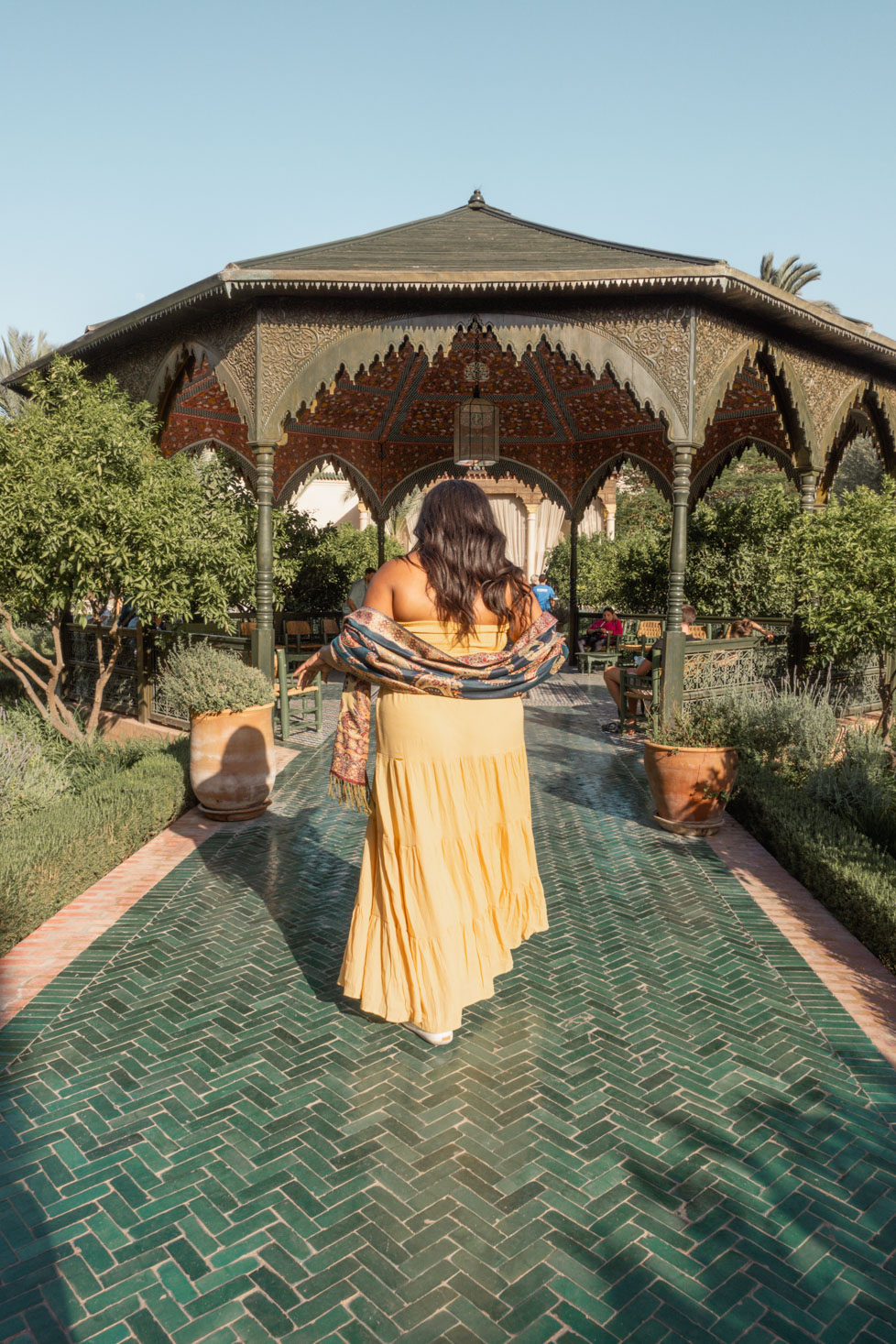 10 days in morocco itinerary - secret garden in marrakech