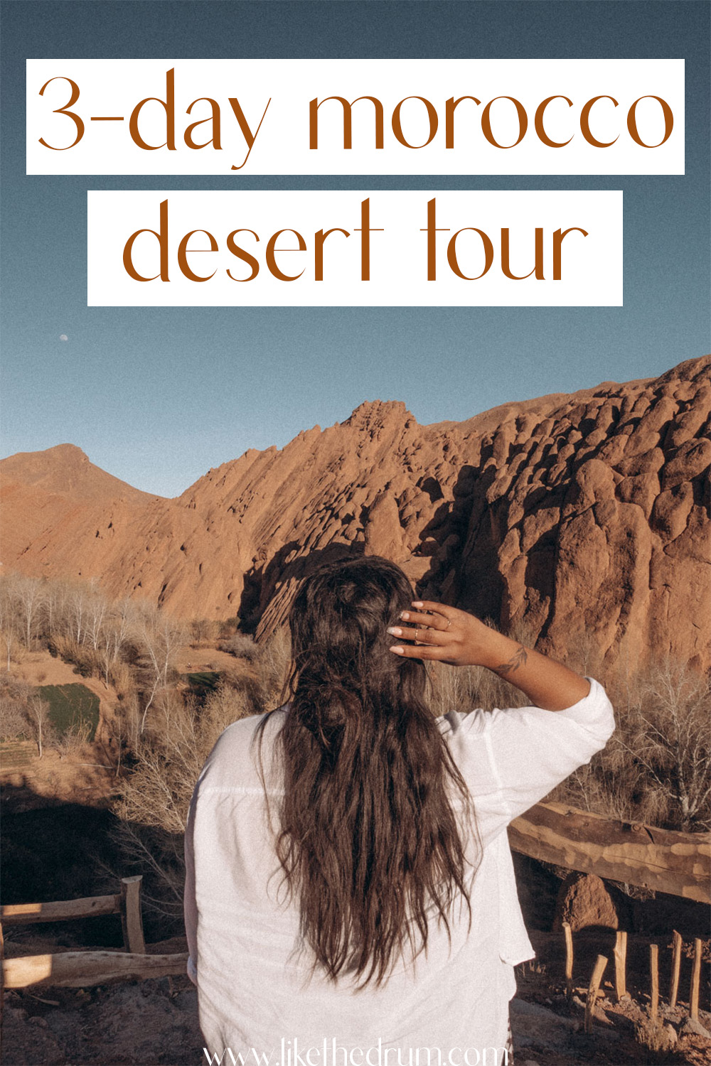 3-Day Marrakech to Fes Desert Tour Pin