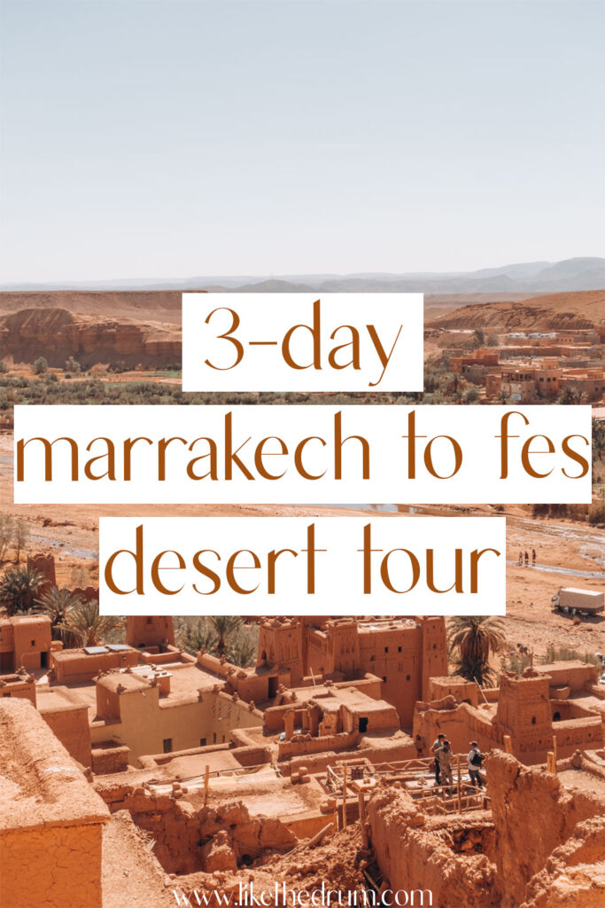 desert tour with morocco exotic adventures - pin