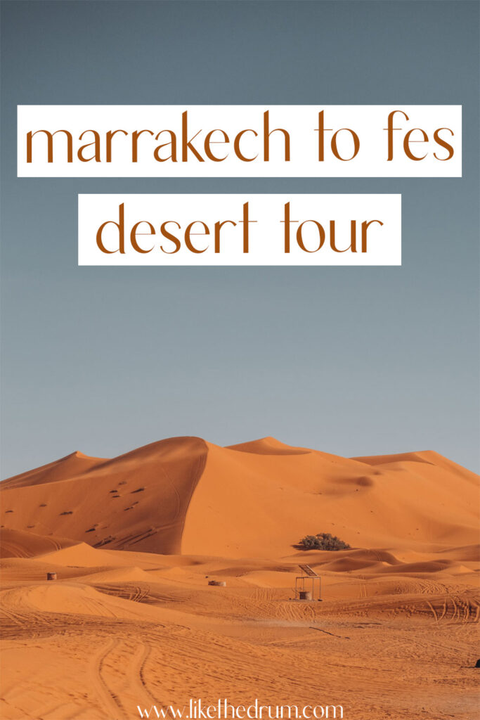 desert tour with morocco exotic adventures - pin