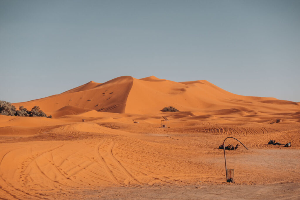 erg chebbi sand dunes - Marrakech to Fes Desert Tour stop