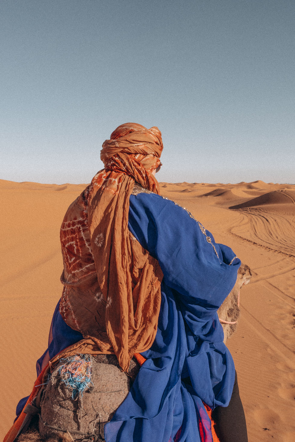 morocco itinerary - riding camels in erg chebbi