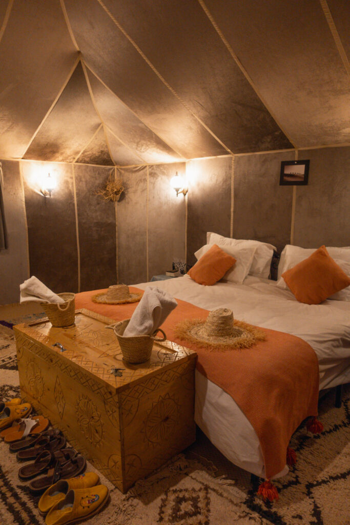 ideal desert camp room - Marrakech to Fes Desert Tour