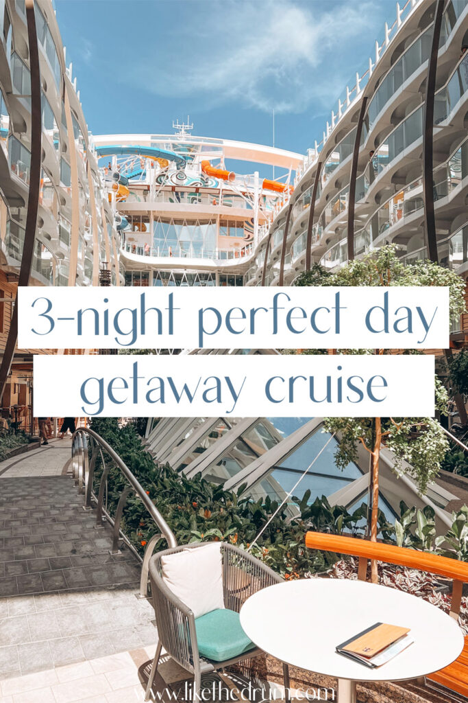 3-Night Perfect Day Getaway Cruise - pinterest pin