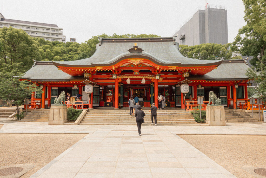 Ikuta Shrine in Kobe