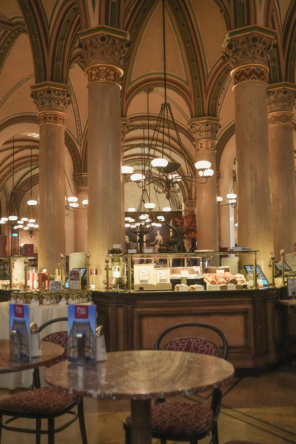 cafe central in vienna