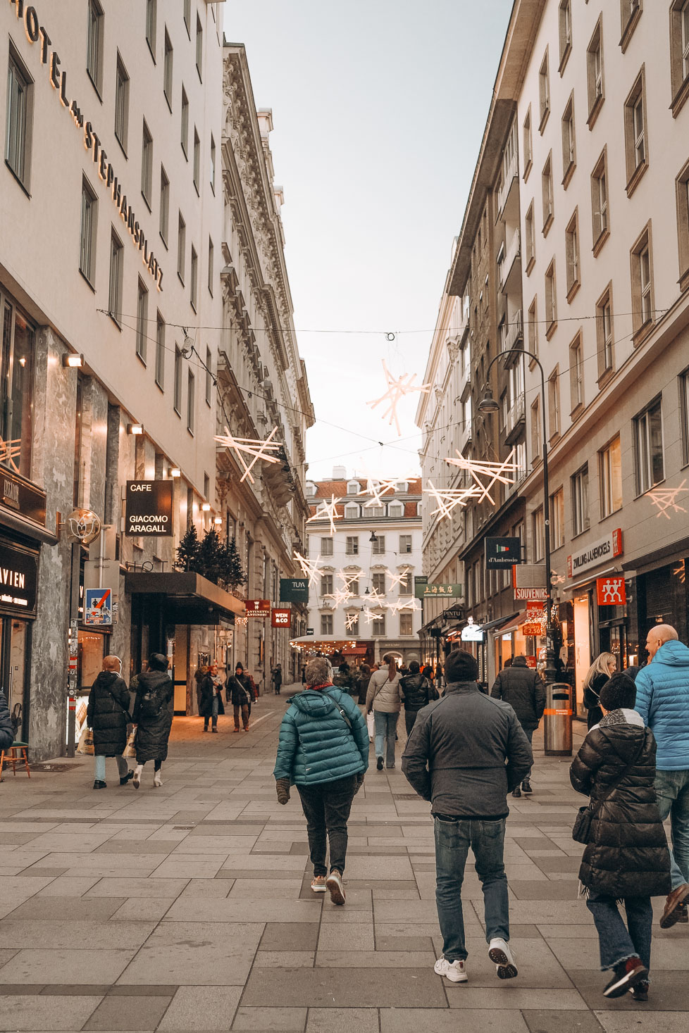 street in vienna, austria