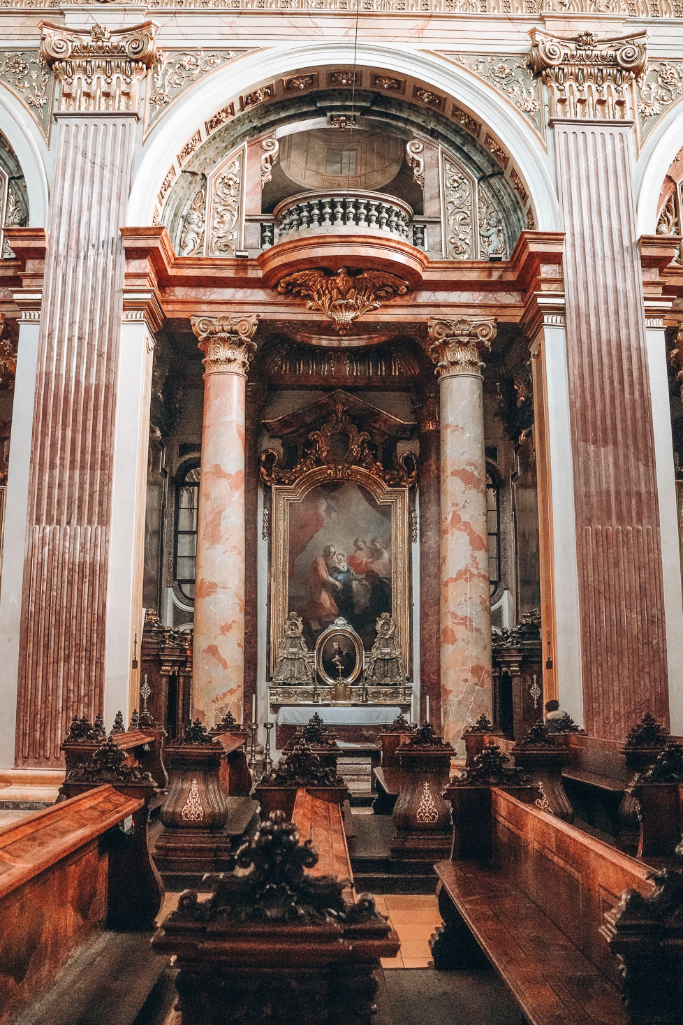 Jesuit Church in Vienna, Austria