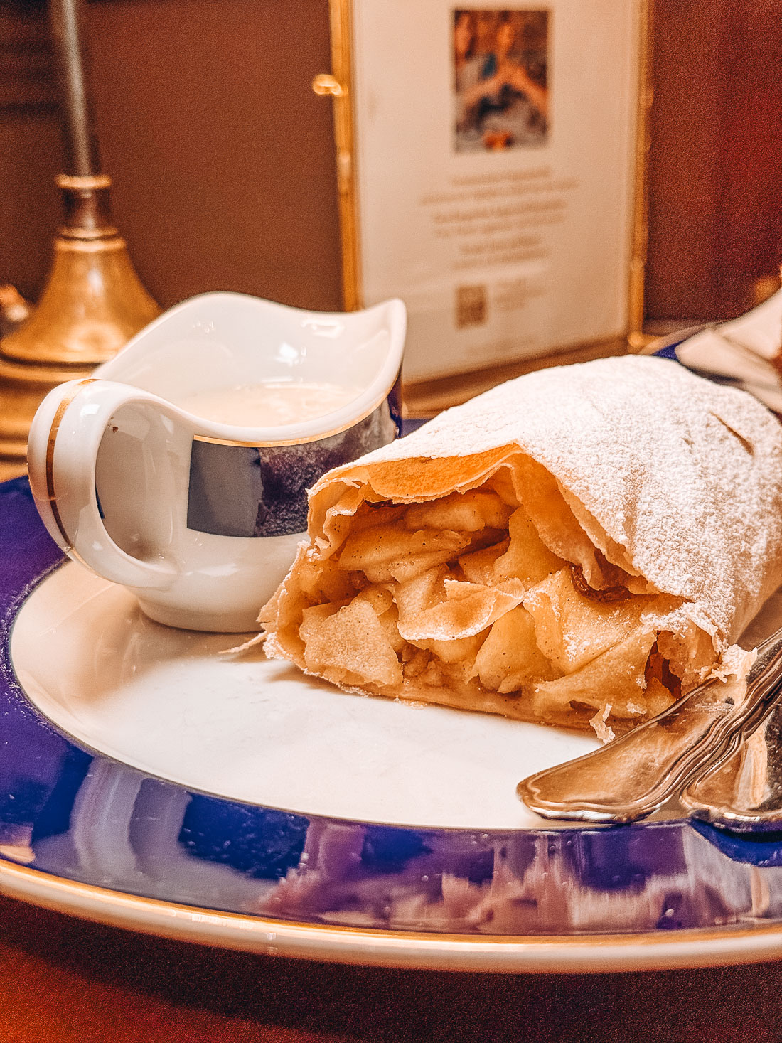 apple strudel from cafe gerstner