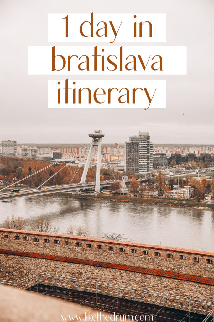 bratislava itinerary pin