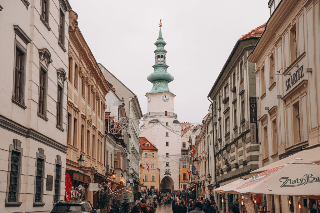 michael's gate in bratislava